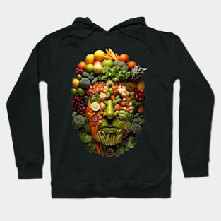 Vegetable Face Hoodie